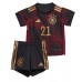 Maillot de foot Allemagne Ilkay Gundogan #21 Extérieur vêtements enfant Monde 2022 Manches Courtes (+ pantalon court)
